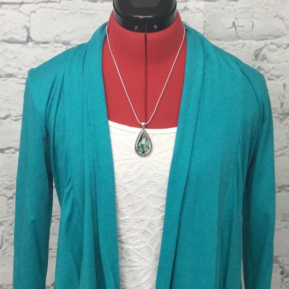 Sterling Silver & Abalone Necklace - Picture 8 of 8